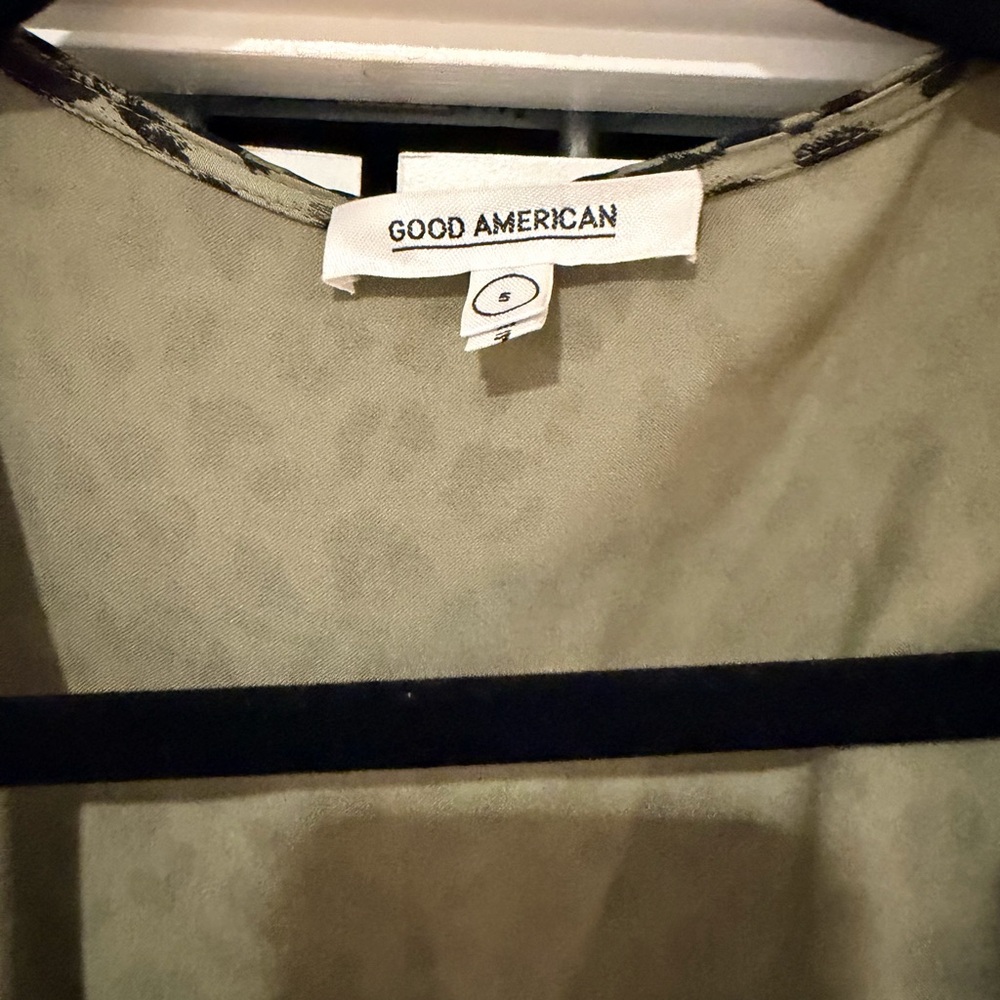 Good American Sage Leopard Midi Dress 3x - Picture 6 of 7